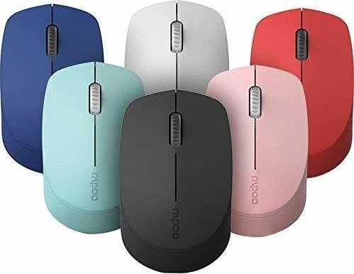 Rapoo M100 Silent dunkelgrau, USB/Bluetooth