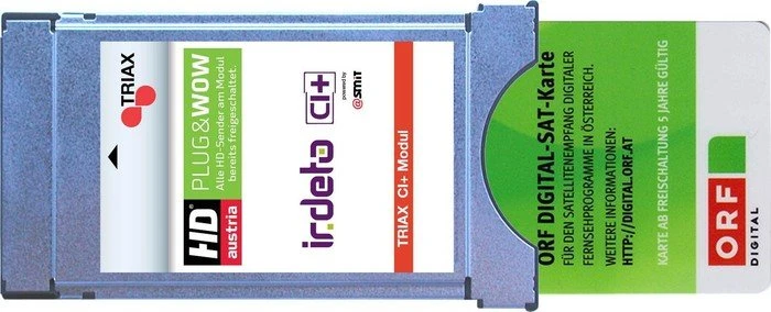 Triax CI+ Irdeto CA-Modul inkl. ORF-Karte