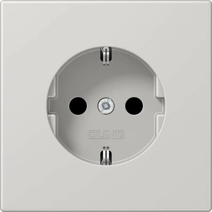 Jung Serie LS Steckdose Duroplast 16A 250V, lichtgrau
