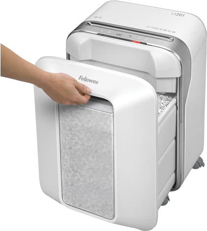 Fellowes Powershred LX201 weiß, 2x12mm