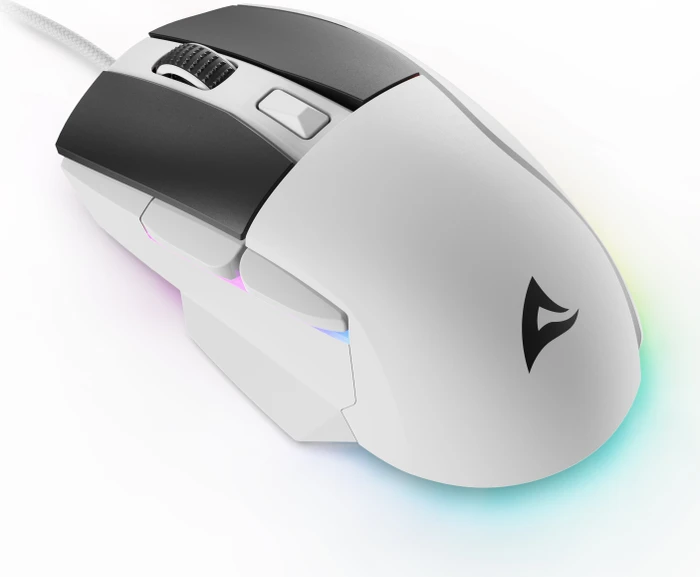Sharkoon Skiller SGM35, weiß, USB