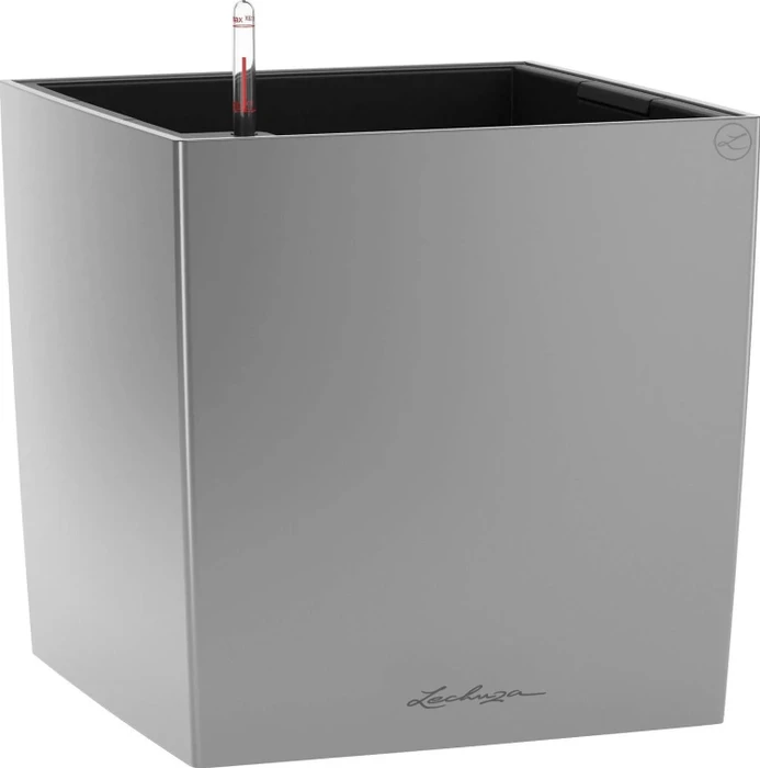 Lechuza Cube 50 silber metallic