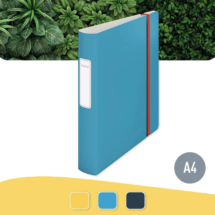 Leitz Qualitäts Ordner 2-Ring 180° Active Cosy, 65mm, A4, blau