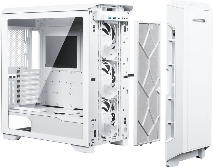 Phanteks Eclipse P600S Matte White, weiß, Glasfenster, schallgedämmt