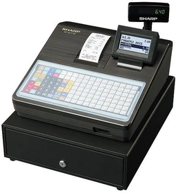 Sharp XE-A217B schwarz, Kassensystem
