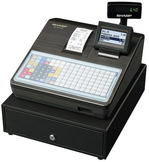 Sharp XE-A217B schwarz, Kassensystem