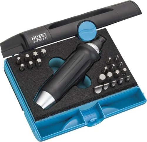 Hazet 2272/23N Hand-Schlagschrauber inkl. Werkzeugbox + Zubehör