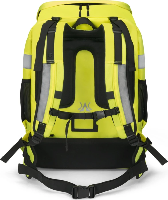 Dicota Hi-Vis 65 Liter, Notebook Rucksack, gelb