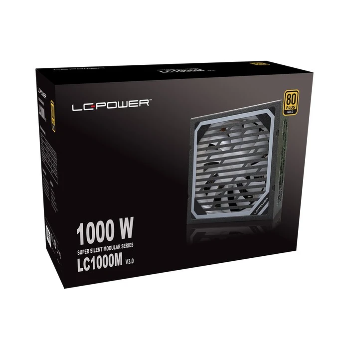 LC-Power LC1000M V3.0 Super Silent Modular schwarz 1000W, ATX 3.0