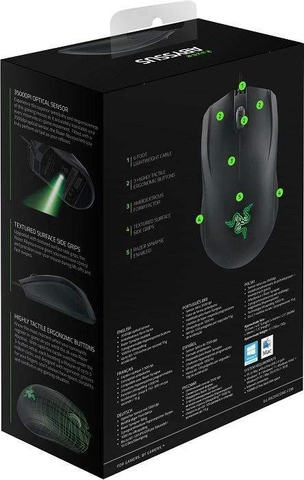 Razer Abyssus 2014 Gaming Mouse, USB