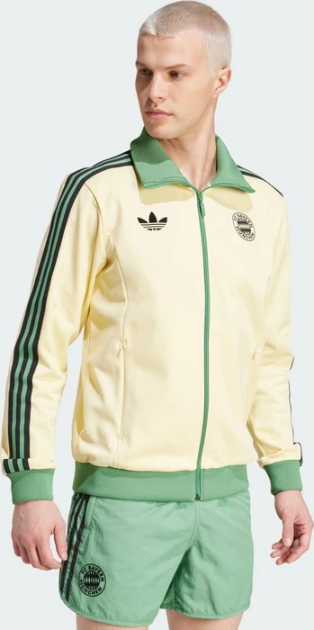 adidas FC Bayern München Beckenbauer Originals Trainingsjacke easy yellow (Herren)