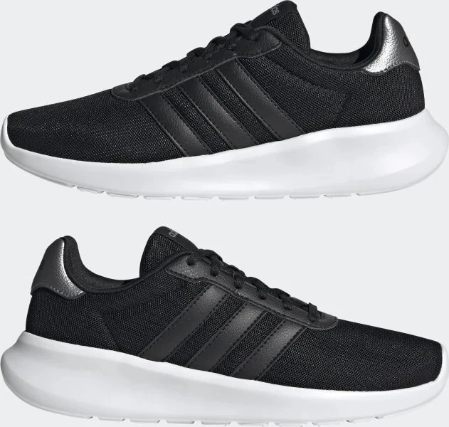 adidas Lite Racer 3.0 core black/iron metallic (Damen)
