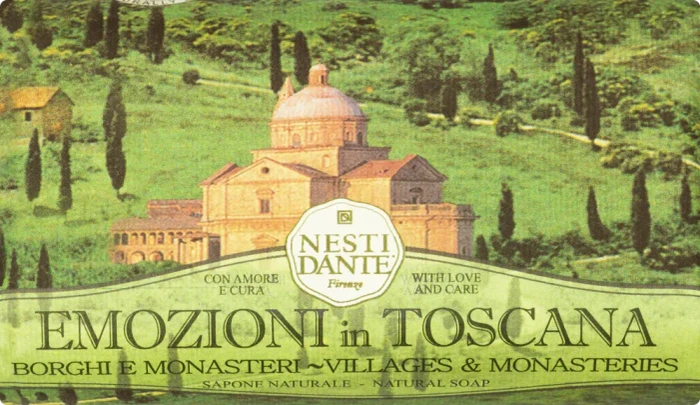 Nesti Dante Emozioni in Toscana Villages & Monasteries feste Seife, 250g