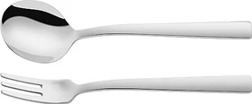 Zwilling Set Di Posate Per Spaghetti 2 Pezzi - Dinner 07150-170-0 - Forchetta E Cucchiaio In Acciaio Inox