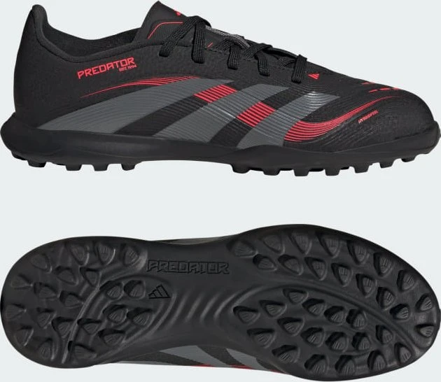 adidas Predator League TF core black/grey four/lucid red (Junior)