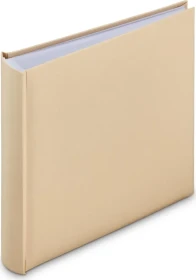 Hama Jumbo Fotoalbum, 30x30, 100 weiße Seiten, Scalea Creme