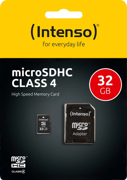 Intenso R21/W5 32GB Kit, Class 4