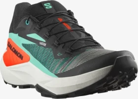 Salomon Genesis black/electric green/cherry tomato (Herren)