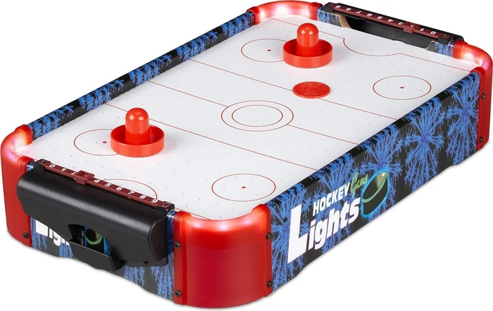 Relaxdays LED Airhockey Tischspiel