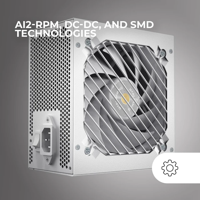 Mars Gaming MPB650SIW weiß 650W, ATX 2.4