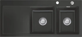 systemceram Mera Double Einbau Becken rechts schiefer