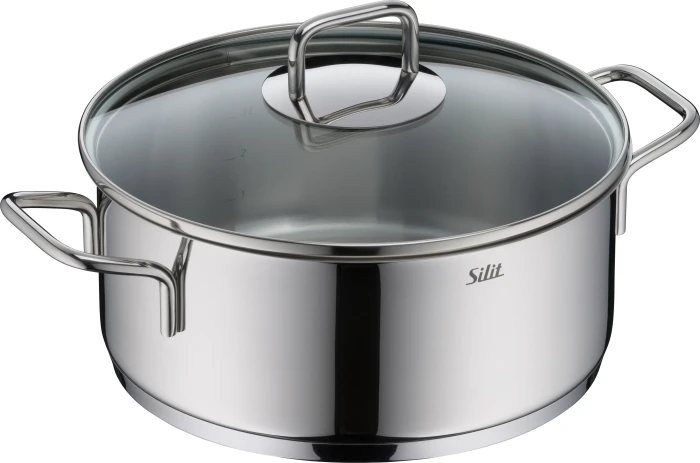 WMF Silit Extra Cook Bratentopf mit Deckel 24cm 4.1l