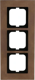 Busch-Jaeger Carat Abdeckrahmen 3-fach Rahmen, bronze