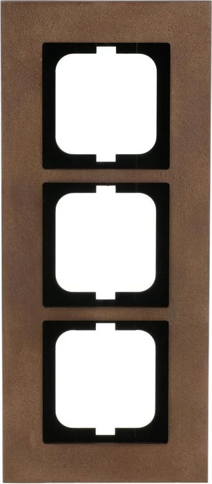 Busch-Jaeger Carat Abdeckrahmen 3-fach Rahmen, bronze