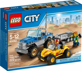 LEGO City Starke Fahrzeuge - Strandbuggy mit Allrad-Geländetransporter