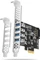 Axagon 4x USB-A 3.0, PCIe 2.0 x1 Vorschaubild