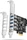 Axagon 4x USB-A 3.0, PCIe 2.0 x1 (PCEU-43RS)