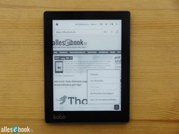 Kobo Aura schwarz