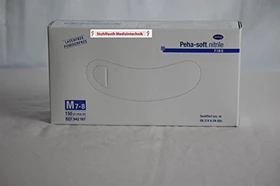 Hartmann Peha-soft Nitrile fino powderfree Einweghandschuhe XL, 150 Stück