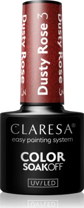 Claresa UV-Nagellack Dusty Rose 3, 5ml