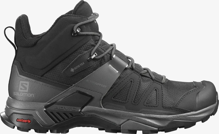Salomon X Ultra 4 Mid GTX black/magnet/pearl blue (Herren)