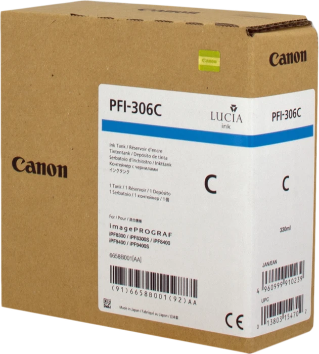 Canon Tinte PFI-306C cyan
