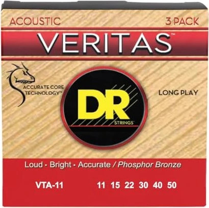 DR Strings Veritas Acoustic Custom Light