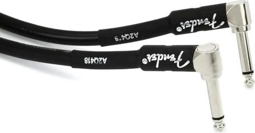 Fender Professional Series Instrument Cable Black 90cm