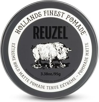 Reuzel Extreme Hold Matte Pomade (Haarpomade, 95 g) (REU-246)