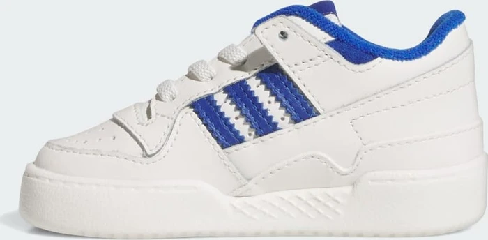 adidas Forum Low CL core white/royal blue (Junior)