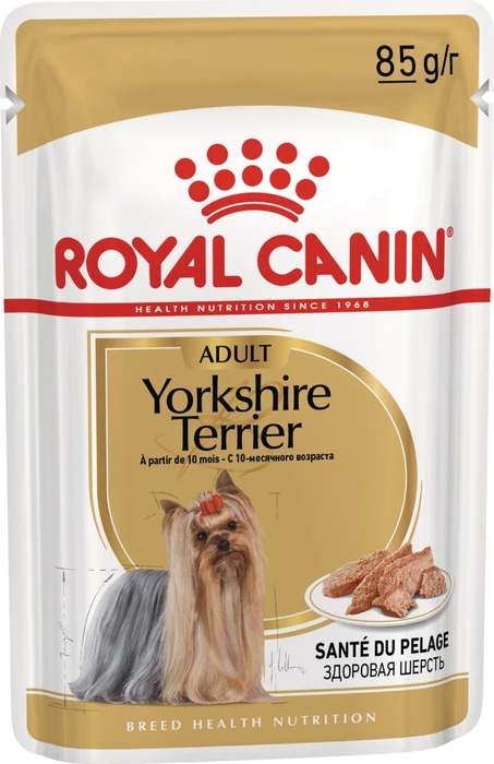 Royal Canin Yorkshire Adult Mousse, 1.02kg (12x 85g)