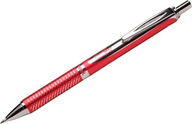 Pentel EnerGel Sterling BL407 Gelroller rot/silber