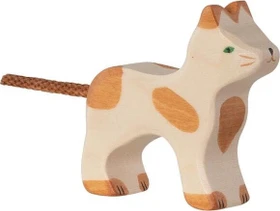 Goki Holztiger Katze klein stehend