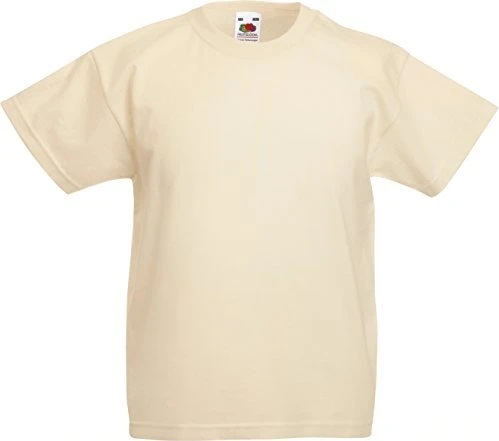 Fruit Of The Loom Valueweight T-Shirt kurzarm natural (Junior)