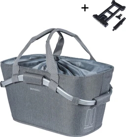 Basil 2Day Carry All MIK Fahrradkorb grau