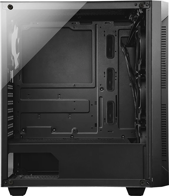 Chieftec Gamer GS-01B Hunter, Glasfenster