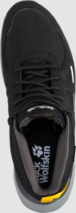 Jack Wolfskin Woodland 2 Texapore Mid black/burly yellow xt (Herren)