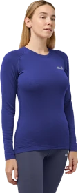 Jack Wolfskin Infinite Warm Funktionsshirt langarm glow ink (Damen)