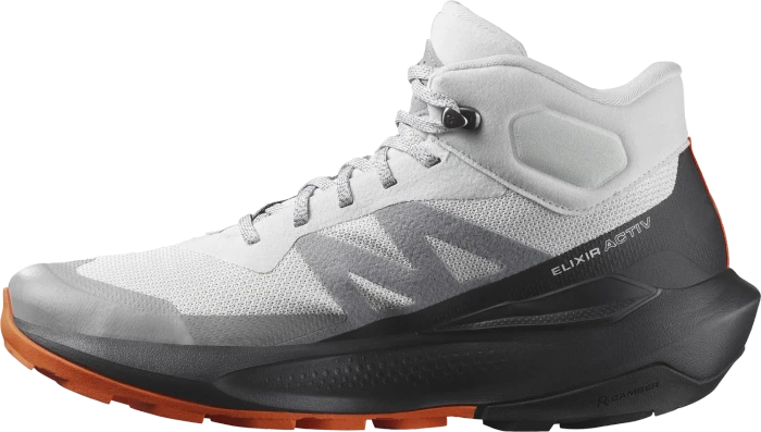 Salomon Elixir Activ Mid GTX glacier grey/phantom/dragon fire (Herren)