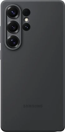 Samsung Silicone Case für Galaxy S25 Ultra schwarz